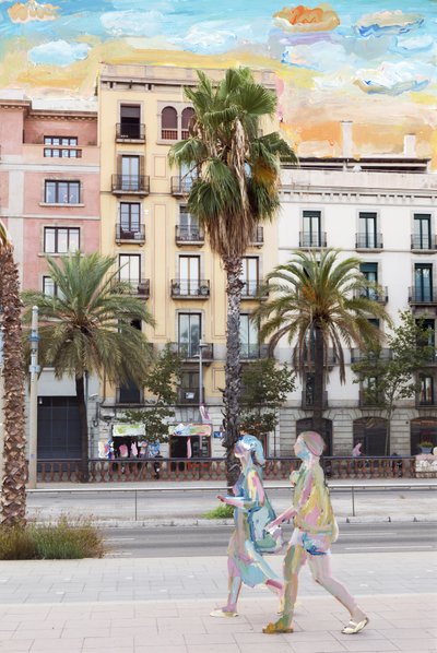 Barcelona door Madeleine Gross