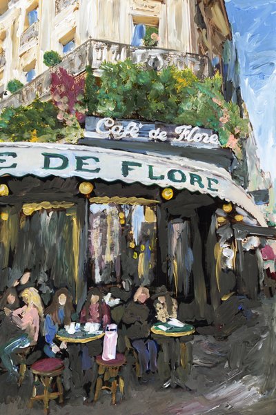 Café De Flore, 2019 door Madeleine Gross