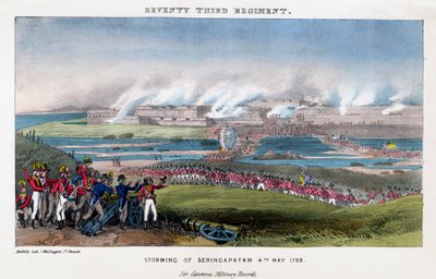 Drieënzeventigste Regiment, Bestorming van Seringapatam, India, 4 mei 1799 door Madeley