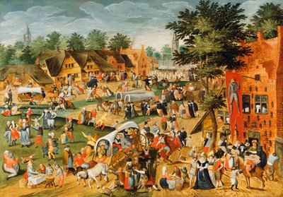 Het feest van Sint Joris door Maerten van Cleve