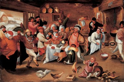 De koning drinkt door Maerten van Cleve