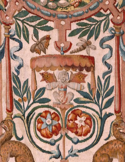 Verhaal van Gideon. De Israëlieten geven hun deel van de buit aan Gideon door Maerten van Heemskerck
