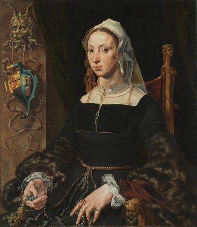 Portret van Machtelt Suijs door Maerten van Heemskerck