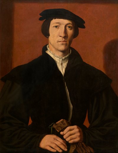 Portret van een man door Maerten van Heemskerck