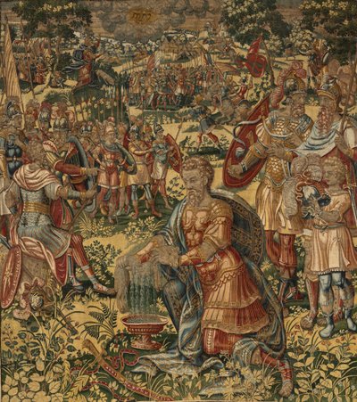 Verhaal van Gideon, eind 16e eeuw door Maerten van Heemskerck