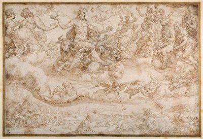 De triomf van Christus door Maerten van Heemskerck