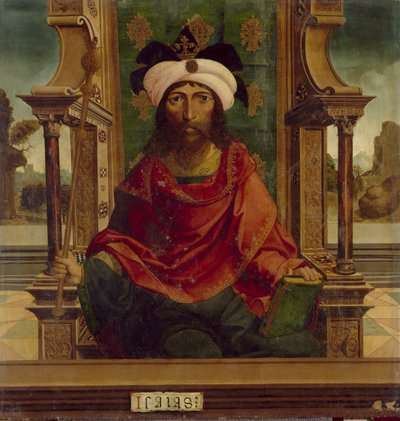 De profeet Jesaja, ca. 1525 door Maestro de Becerril