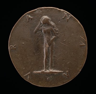 Urania [achterkant], ca. 1519 door Maffeo Olivieri
