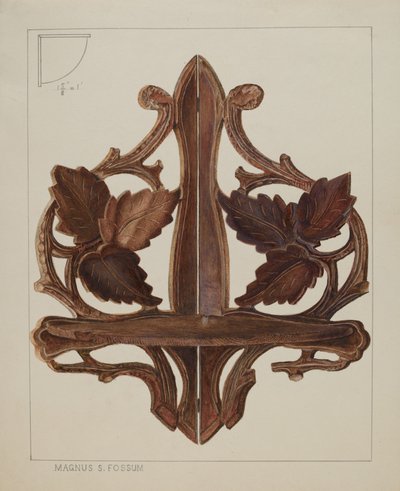 Plankhoekbeugel door Magnus S. Fossum