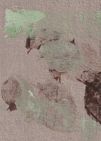 Aardse abstracte vormen door Maira Ribena