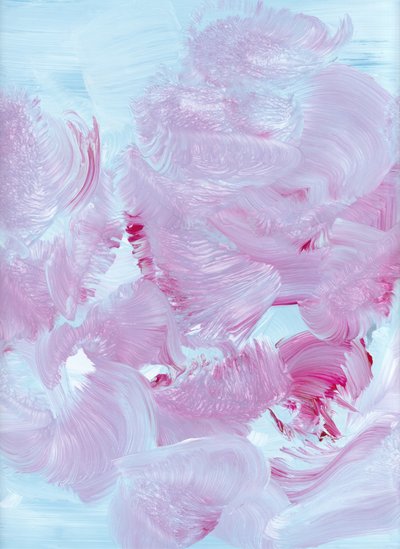 Vloeiende roze en blauwe tinten door Maira Ribena