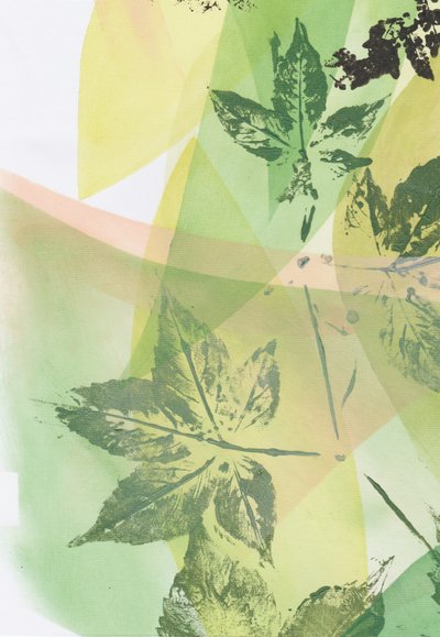 Overlays met groene bladeren door Maira Ribena