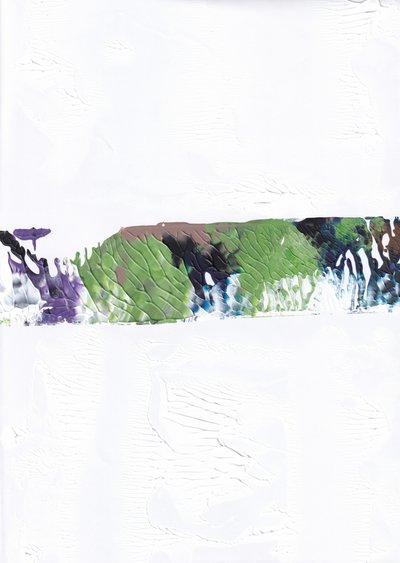 Rustig abstract landschap door Maira Ribena