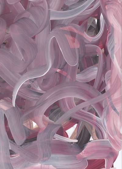 Zacht wervelend abstract door Maira Ribena