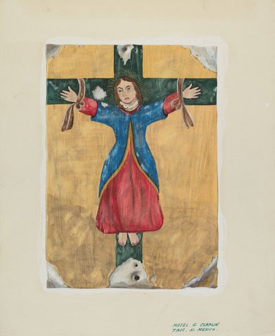 Schilderij van St. Liberata, c. 1939 door Majel G. Claflin