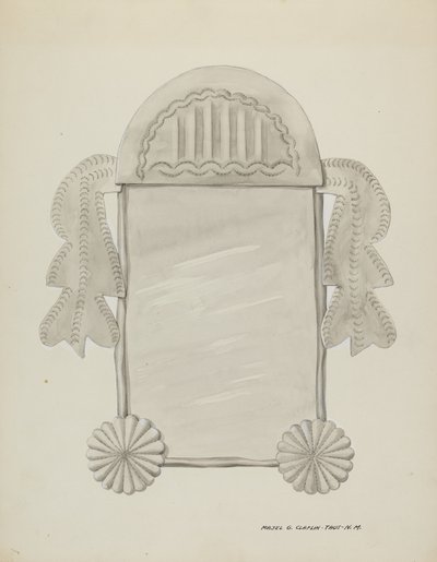 Kleine Blikken Spiegel, ca. 1937 door Majel G. Claflin