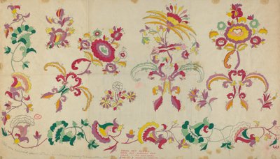 Spaanse koloniale sprei, 1935-1942 door Majel G. Claflin