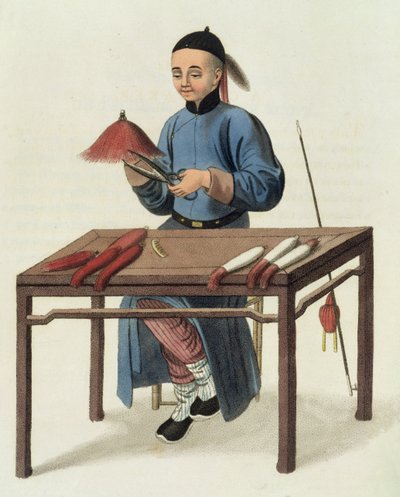 Een hoedenmaker, plaat 51 uit 