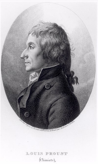 Joseph Louis Proust (1754-1826) gegraveerd door Ambroise Tardieu (1788-1841) door Manuel Albuerne