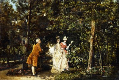 De Promenade door Manuel Garay y Arevalo