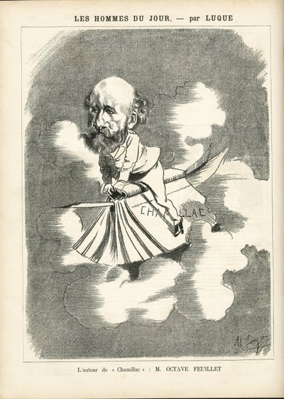 Illustratie van Manuel Luque in La Caricature (1880) door Manuel Luque