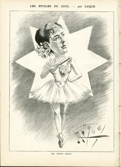 Illustratie van Manuel Luque in La Caricature (1880) door Manuel Luque