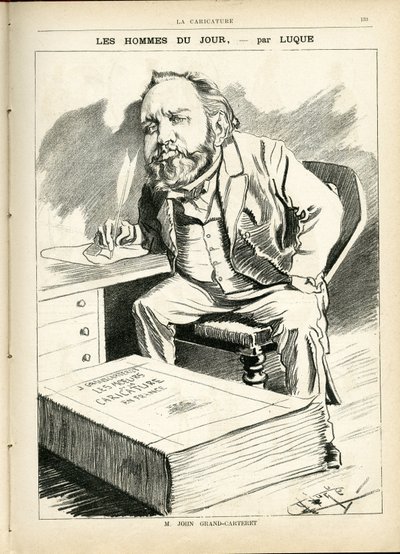 Illustratie door Manuel Luque in La Caricature (1880) door Manuel Luque
