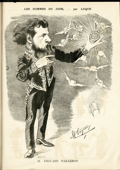 Illustratie door Manuel Luque in La Caricature (1880) door Manuel Luque