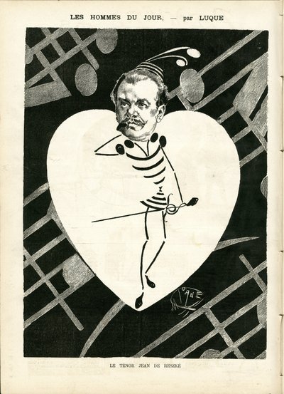 Illustratie van Manuel Luque (1854-1919) in La Caricature (1880) door Manuel Luque
