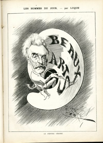 Illustratie in La Caricature (1880) door Manuel Luque