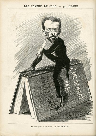 Illustratie in La Caricature (1880) door Manuel Luque