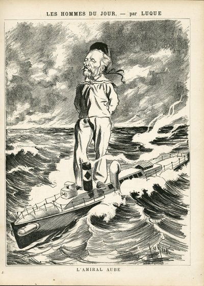 Illustratie van Manuel Luque (1854-1919) in La Caricature (1880) door Manuel Luque
