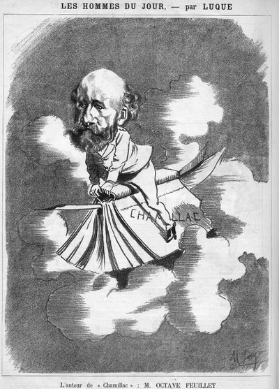 Octave Feuillet (1821-1890) Franse schrijver door Manuel Luque