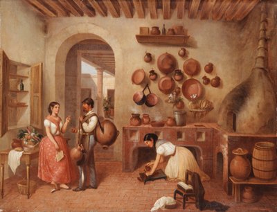 In de keuken van de haciënda door Manuel Serrano