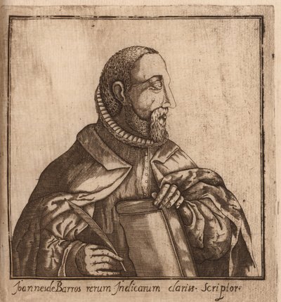 Portret van João de Barros 1496-1570, 1624 door Manuel Severim de Faria