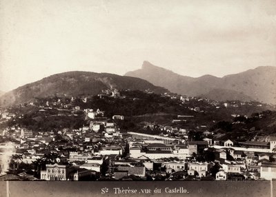 Uitzicht op Santa Teresa in Brazilië, ca. 1880-90 door Marc Ferrez