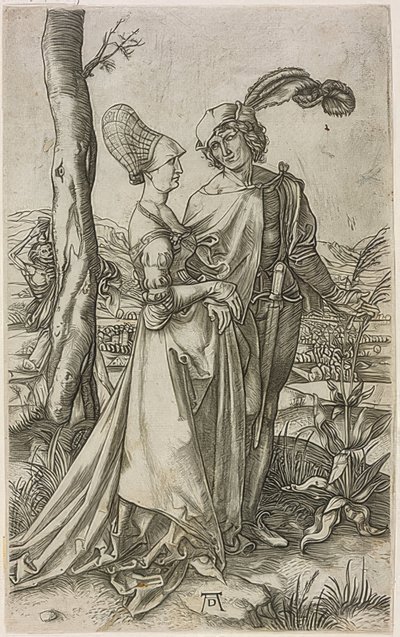 De wandeling door Marcantonio Raimondi
