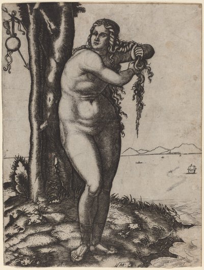 De Geboorte van Venus door Marcantonio Raimondi