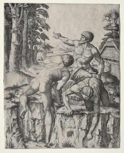 De Klimmers (Drie figuren uit Michelangelo