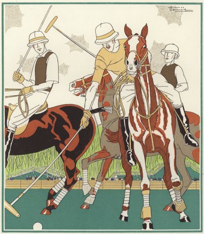 Polo in Le Touquet door Marcel Jacques Hemjik