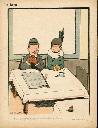 Rode Lachen, Satirisch in kleuren door Marcel Amable O.L. Capy