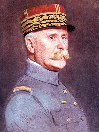 Portret van maarschalk Philippe Petain, c. 1920 door Marcel Andre Baschet