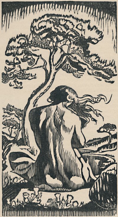 Eva, 1919 door Marcel Roux