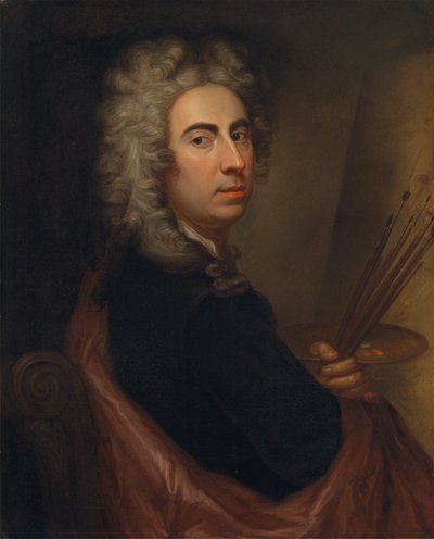 Zelfportret door Marcellus Laroon the Elder