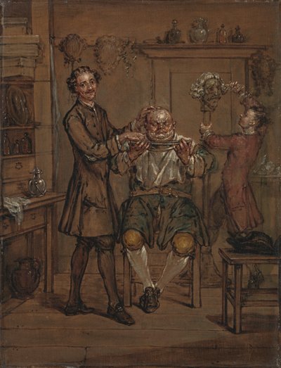 De Barbier door Marcellus Laroon the Younger