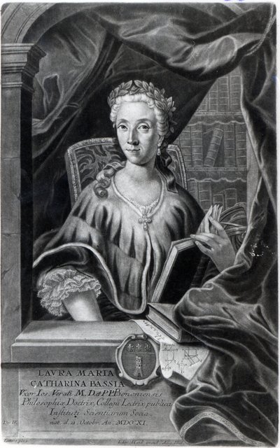 Laura Maria Caterina Bassi door Marco Alvise Pitteri