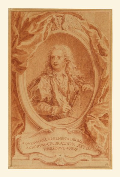 Zelfportret door Marco Benefial