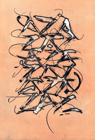 AZA, 2002 (suiker aquatint) door Marco Campedelli