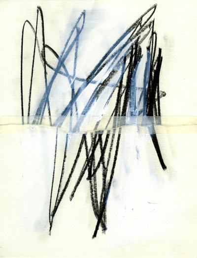 Due, 2018 (collage) door Marco Campedelli