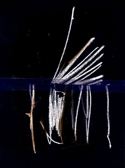 Due, 2018 (collage) door Marco Campedelli